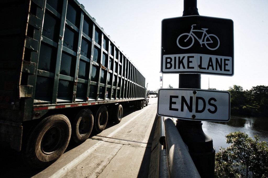 Dells transportation sidebar - Broadway bike lane